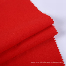 China knit double telas red poliester scuba fabric sport wear crepe polyester